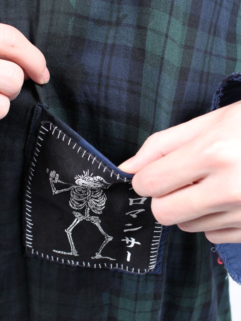 KIDILL - 【24SS】ピーターパン シャツ / PETER PAN SHIRT / ブルー 