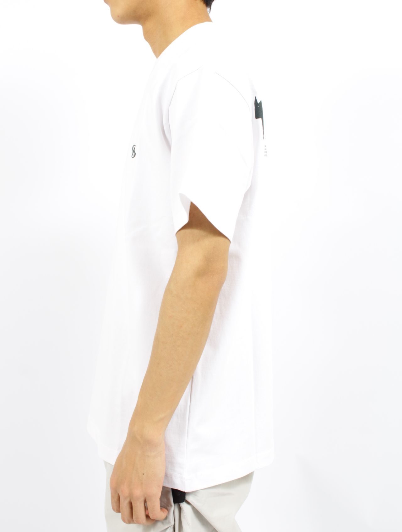 【25SS】ブランドロゴ プリント 半袖 Tシャツ / LOGO T-SHIRT / ホワイト