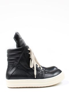 RICK OWENS - ジオバスケット スニーカー / GEOBASKET / ブラック 