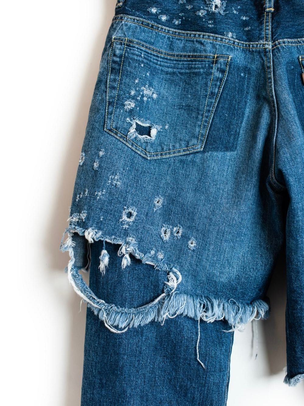 【25AW】リメイク レイヤー デニム パンツ / RE:LAYER 5P DENIM PANTS / インディゴ