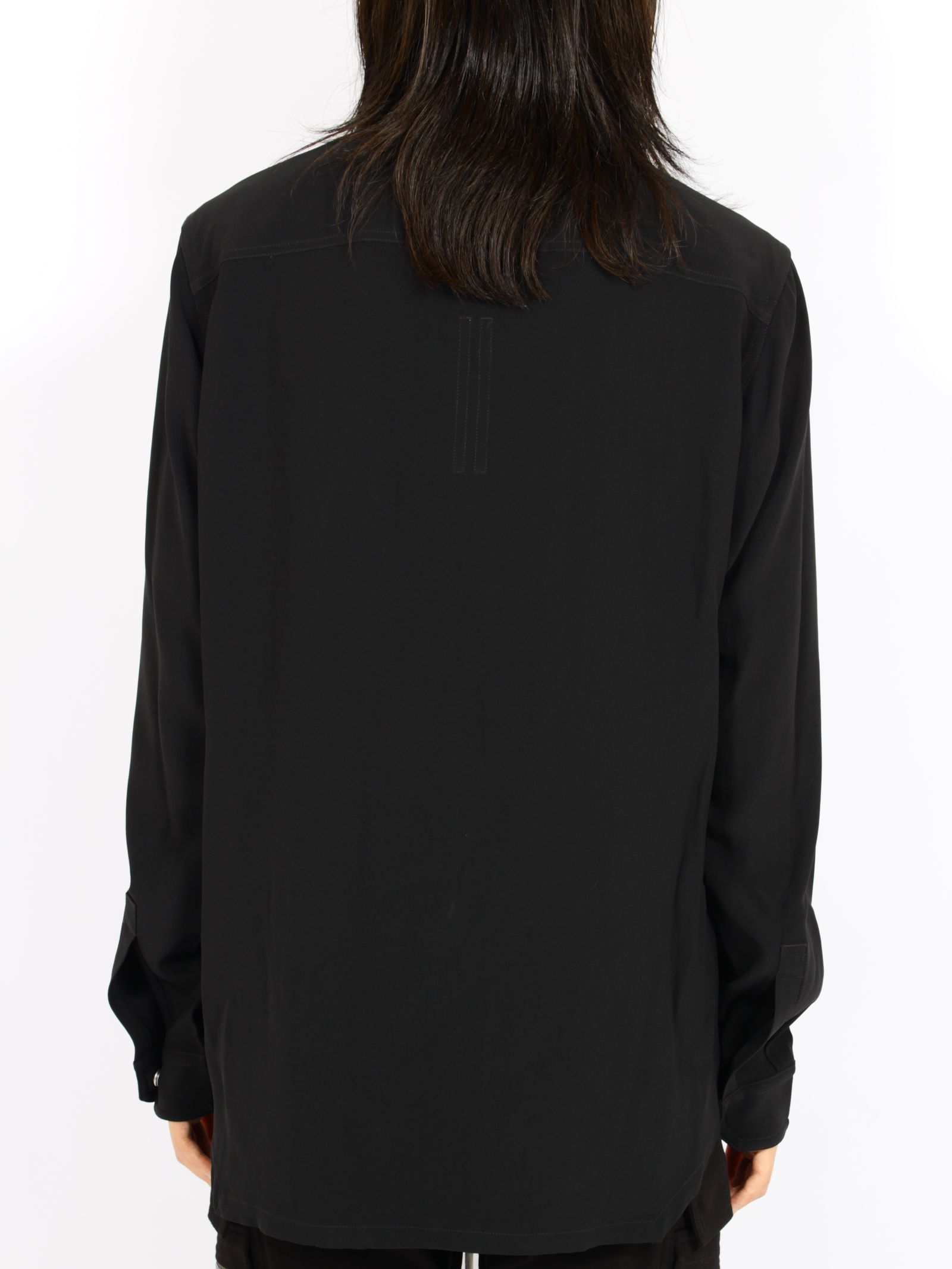【26AW】アウターシャツ 長袖 / OUTERSHIRT / ブラック