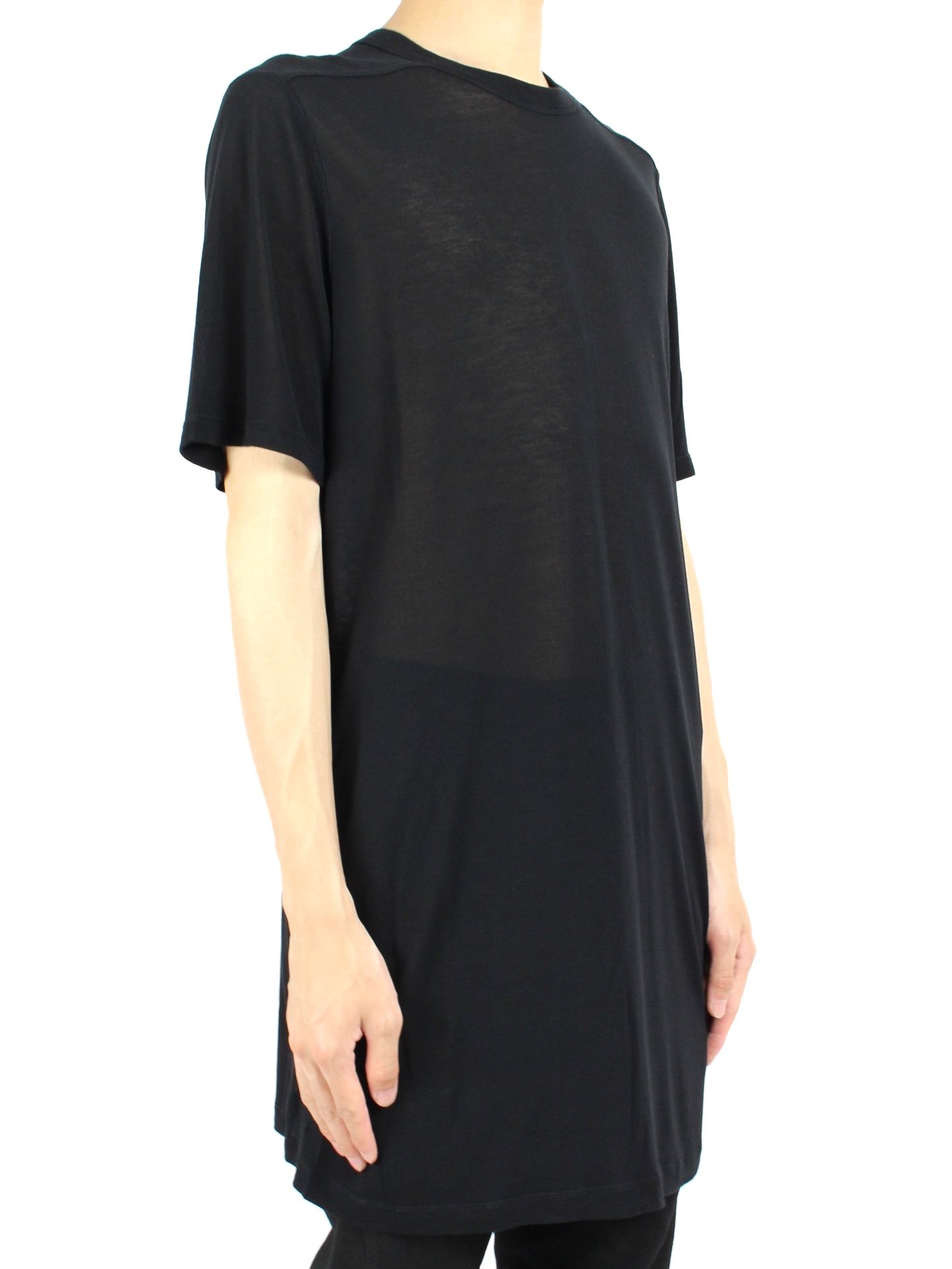 RICK OWENS - 【22FW】レベル半袖Tシャツ / LEVEL T / ブラック | STORY