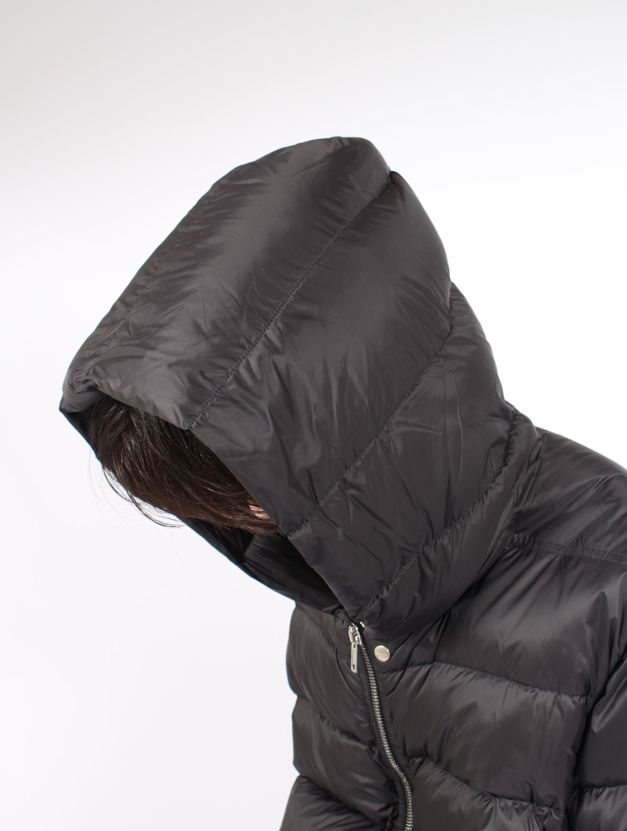 【25AW】フーデッド パファー ダウン ジャケット / HOODED JKT / ブラック