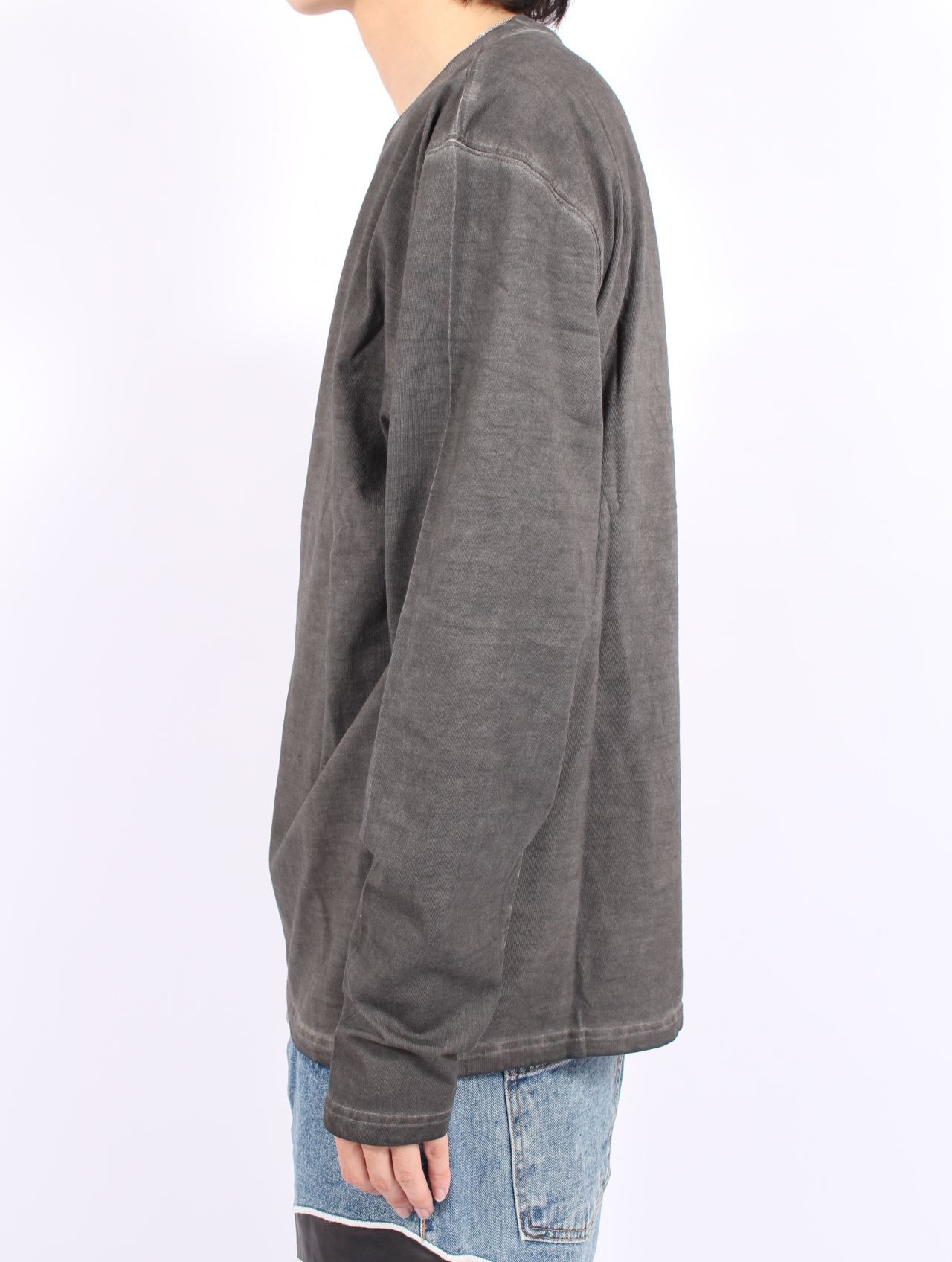 【25AW】TC ベーシック ロングスリーブ Tシャツ / TC BASIC LONG-SLEEVE / チャコール