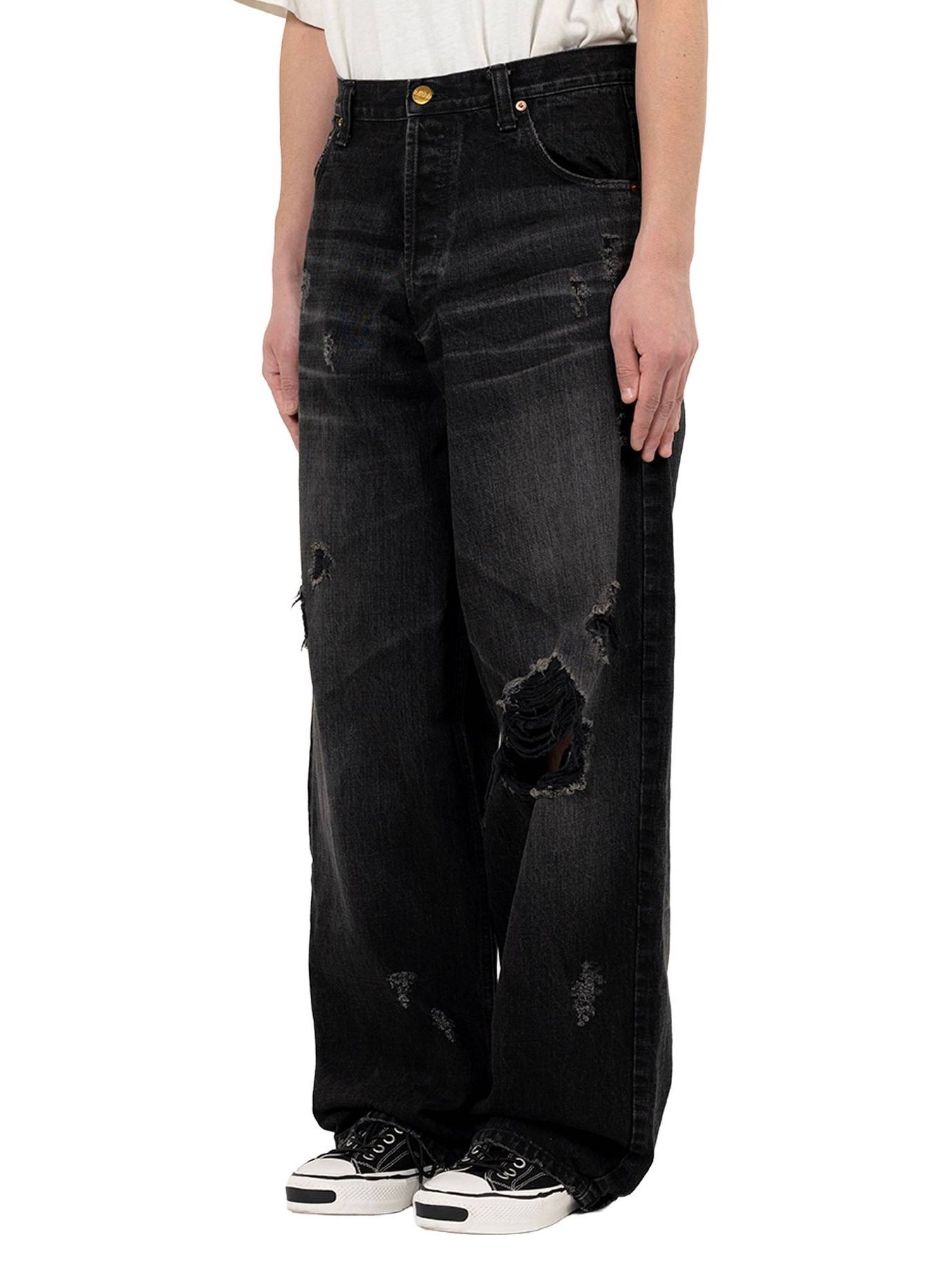 【25AW】スーパー バギー ジーンズ / SUPER BAGGY JEANS / ブラック