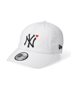 BASICKS - 【23AW】レッド ハートデザイン ヤンキース キャップ 