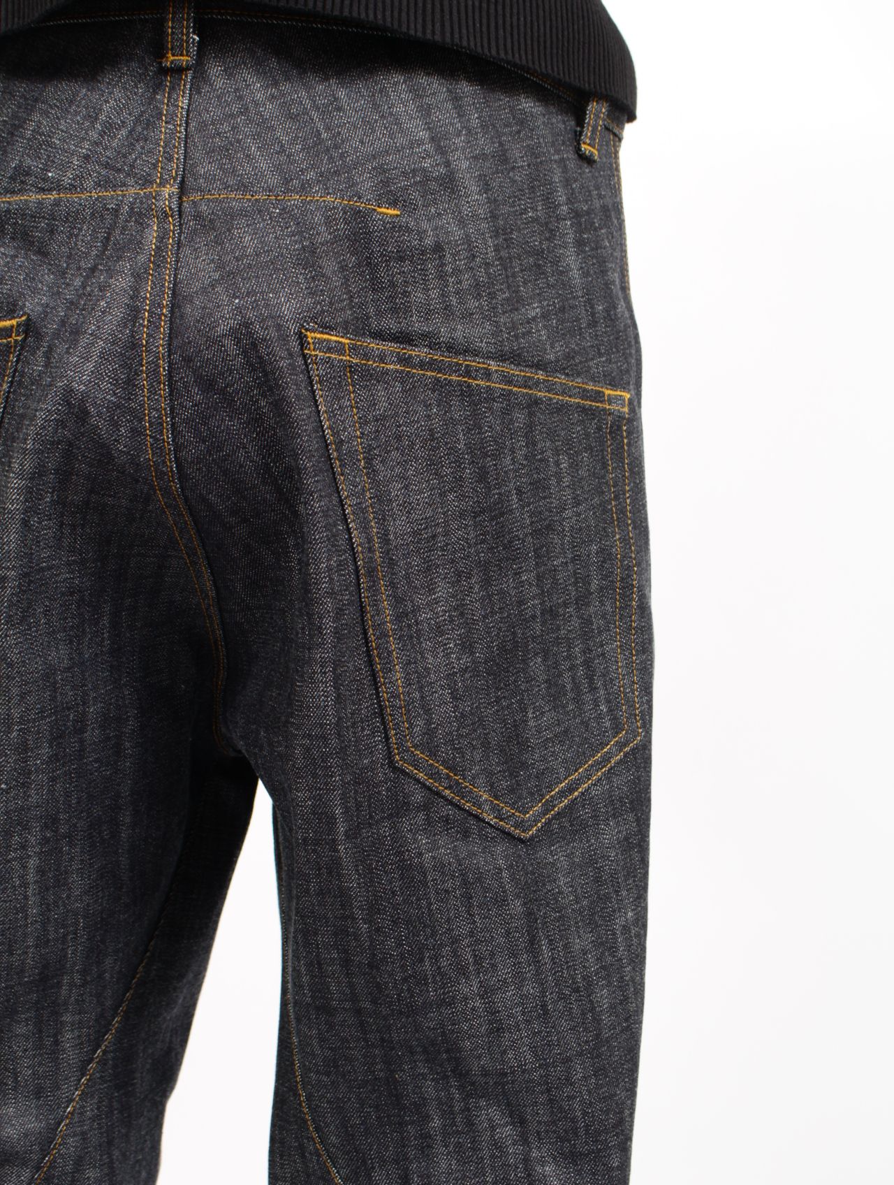 【26SS】 3D ツイステッド デニム ショーツ / 3D TWISTED JORTS / RAW INDIGO (ロー インディゴ)