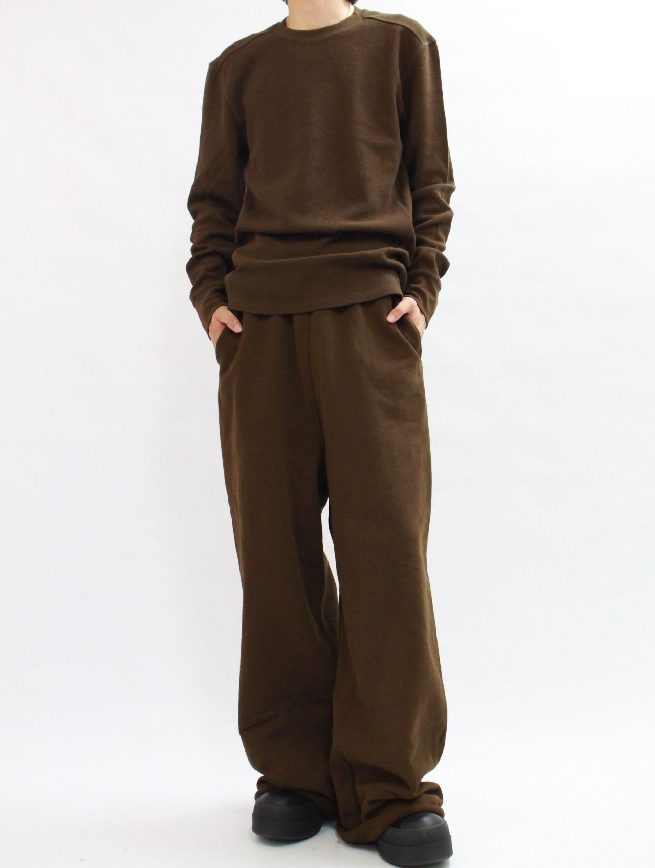 サーマル ロングスリーブ Tシャツ / THERMAL LONG SLEEVE / BRUNETTE (ブラウン)