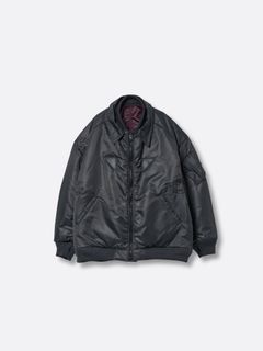 リバーシブル モンスター MA-1 / "REVERSIBLE MONSTER MA-1.12"  / グレー×ボルドー