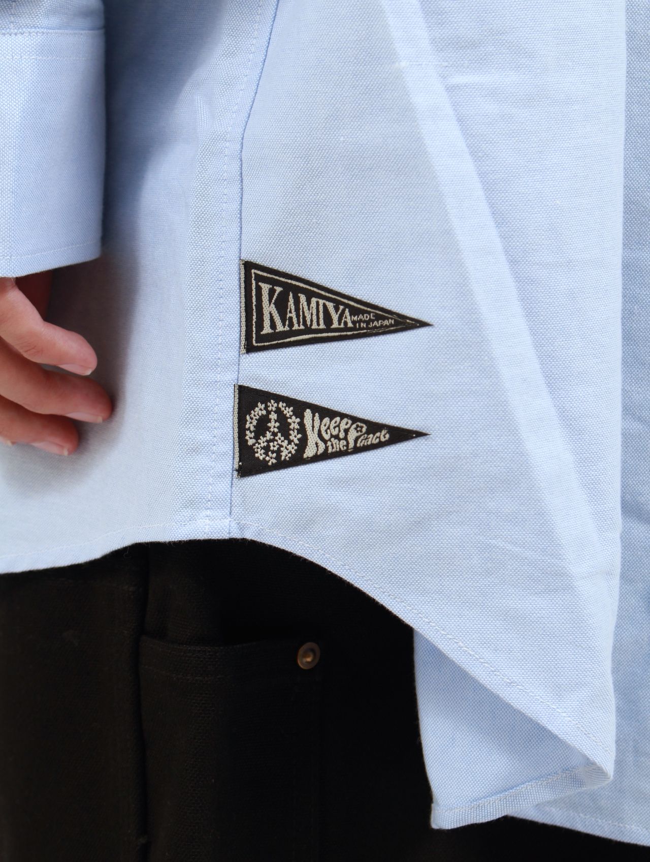 【25AW】オーバーサイズ オックスフォード シャツ / OVERSIZED OXFORD SHIRT / ブルー