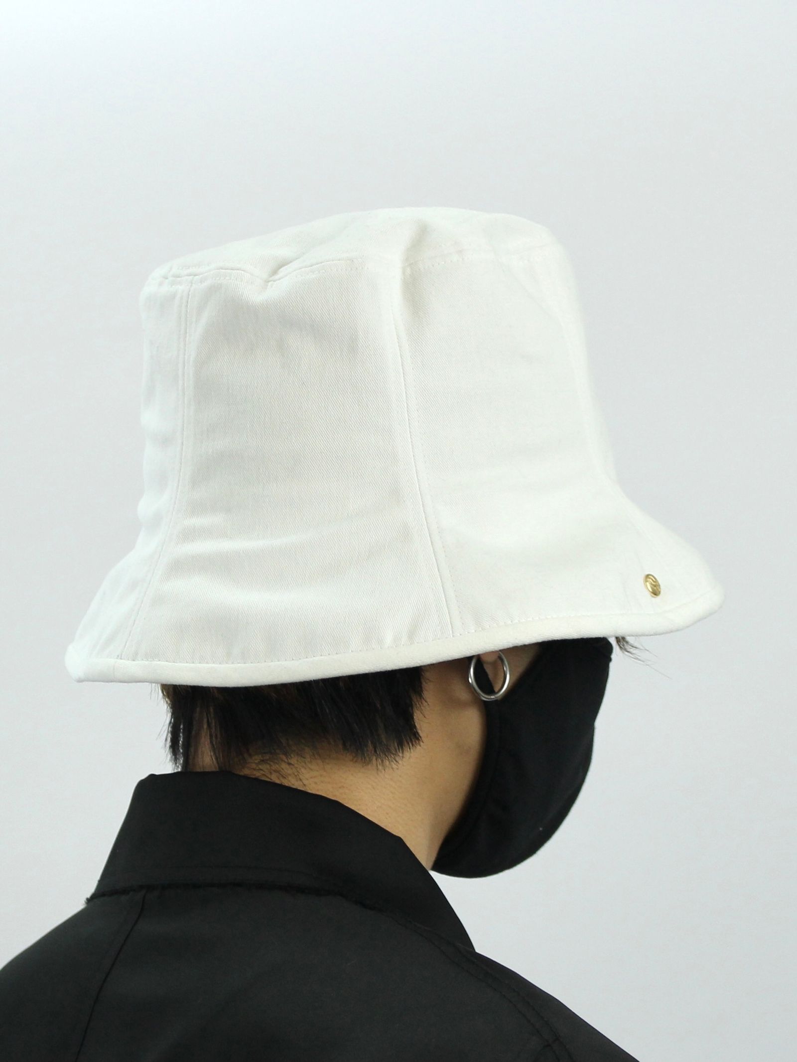 バケットハット / WHITE SEVEN PANEL BUCKET HAT / ホワイト