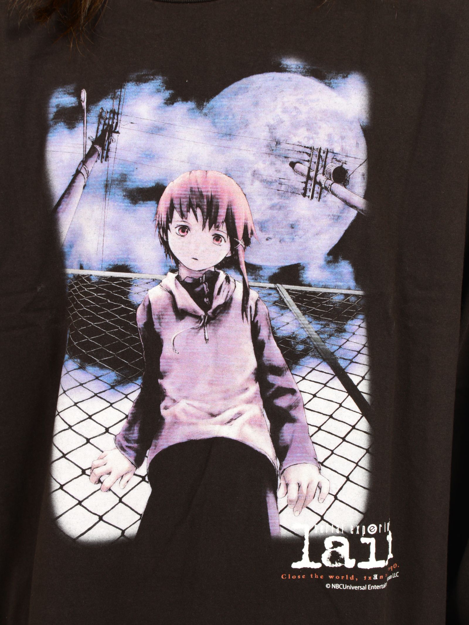 【26AW】セブ VS レインPT-07 ロングスリーブ Tシャツ 長袖 カットソー / SEV VS LAIN PT-07 L/SL TEE / ブラック