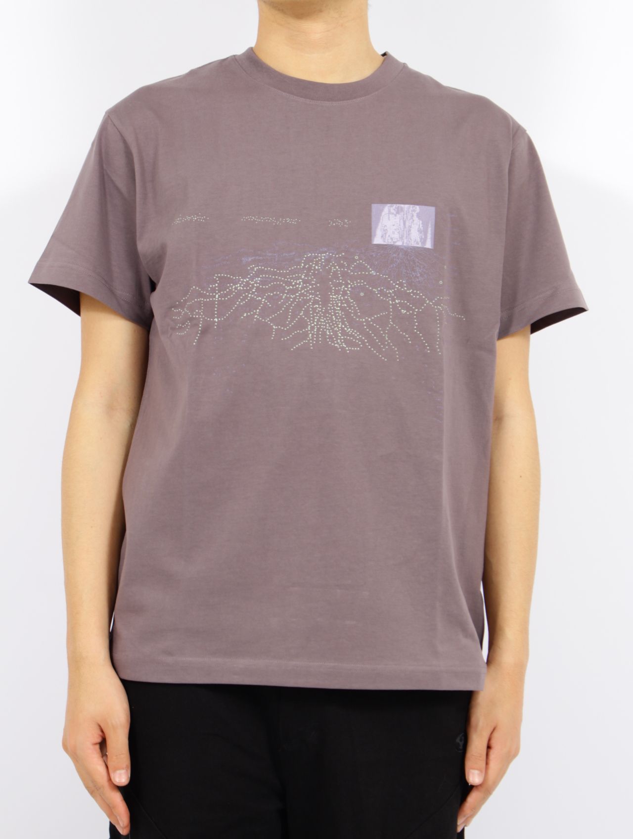 【25SS】オーガン システム 半袖 Tシャツ / ORGAN SYSTEM T-SHIRT / レッドビーン