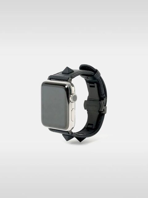 レザー ハイブリッド バンド for Apple Watch / Apple Watch BAND STUDS / ブラック