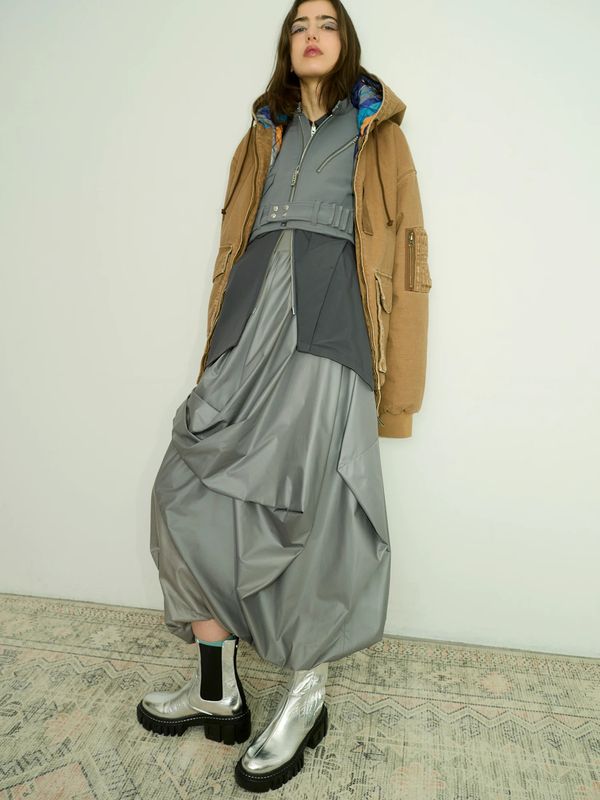 【26AW】 ダック フーディー ジャケット / DUCK HOODIE JACKET / ブラウン