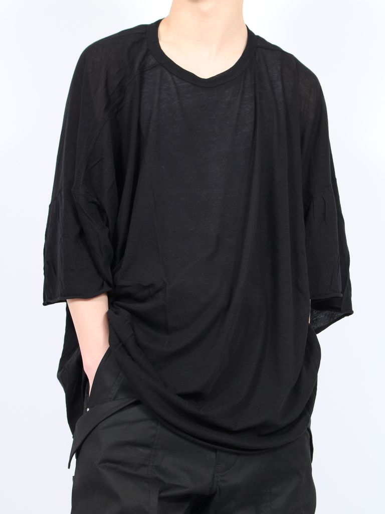 RICK OWENS - 【24SS】トミー Tシャツ / TOMMY T / ブラック | STORY 
