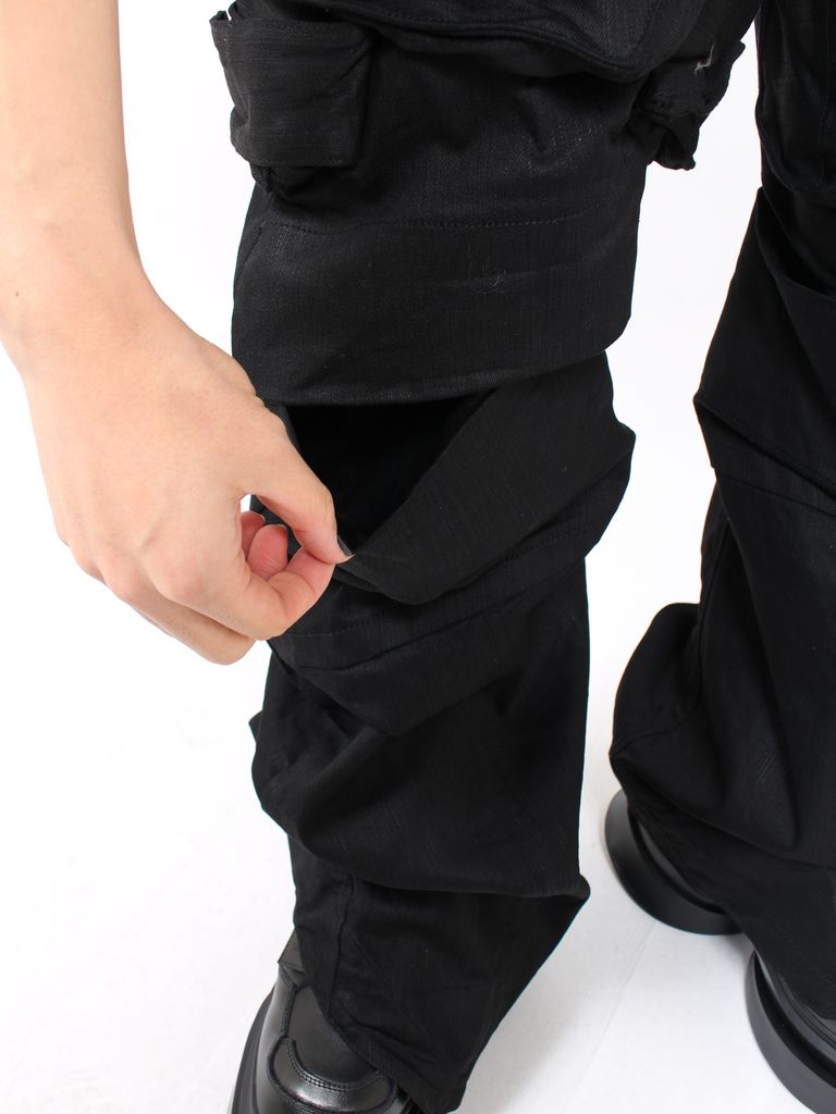 JULIUS - 【24SS】10.5oz ストレッチ デニムトラウザー ガスマスク 