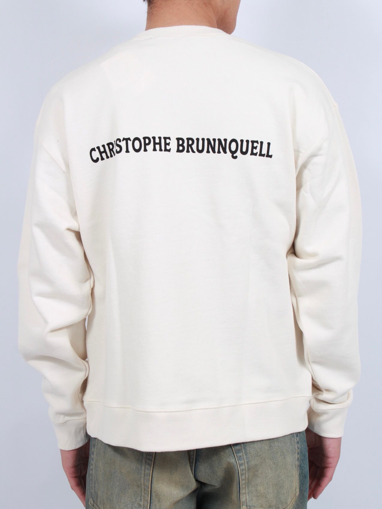 【25SS】フォト スウェット 長袖 トップス / PHOTO SWEAT TOPS / ホワイト