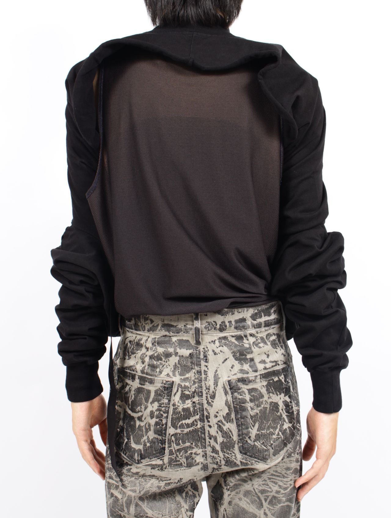 【25AW】ヘッドオン ダブルネック スウェット プルオーバー 長袖 カットソー / HEADON DBL SWEATER / ブラック