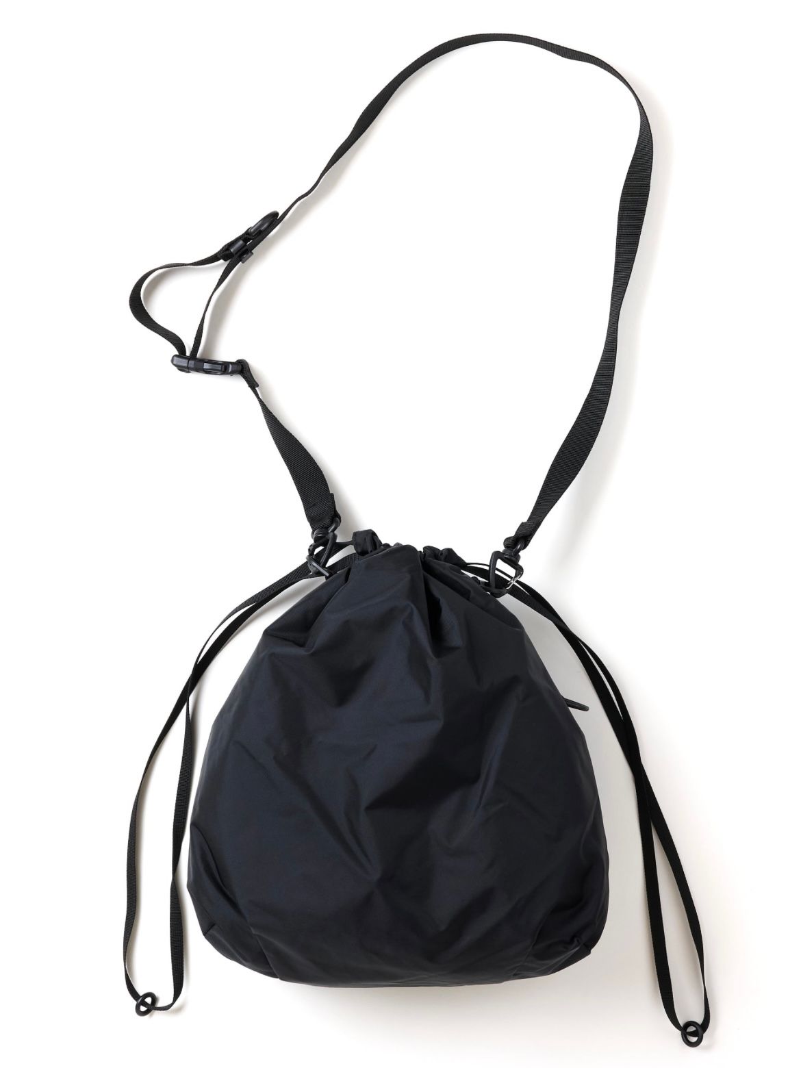 ドローストリング バッグ / DRAWSTRING BAG (LARGE) / ブラック