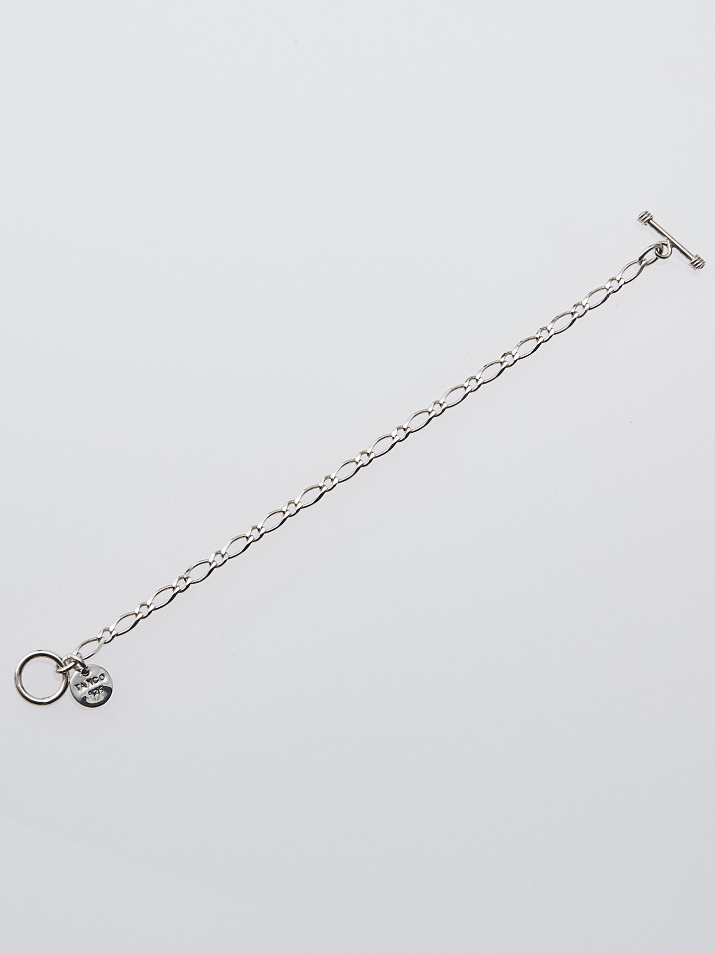 オーバル ミューチュアル リンク ブレスレット / OVAL MUTUAL LINK BRACELET -4mm- / シルバー