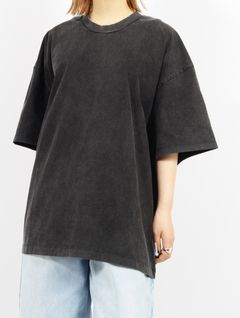 【25SS】ラージ フィット ヴィンテージ ハーフスリーブ 半袖 Tシャツ / LARGE FIT VINTAGE HALF SLEEVE T-SHIRT / ブラック