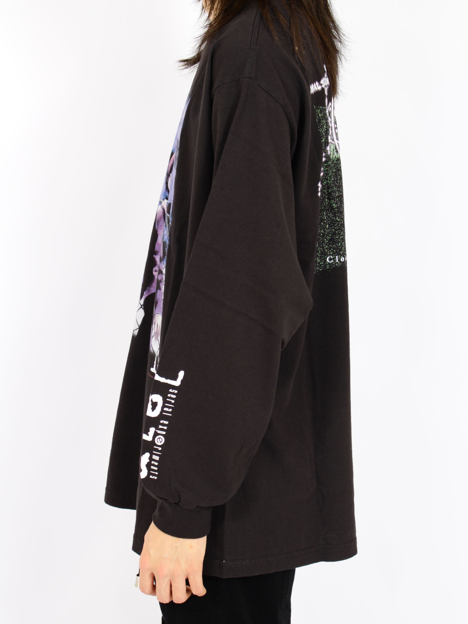 【26AW】セブ VS レインPT-07 ロングスリーブ Tシャツ 長袖 カットソー / SEV VS LAIN PT-07 L/SL TEE / ブラック