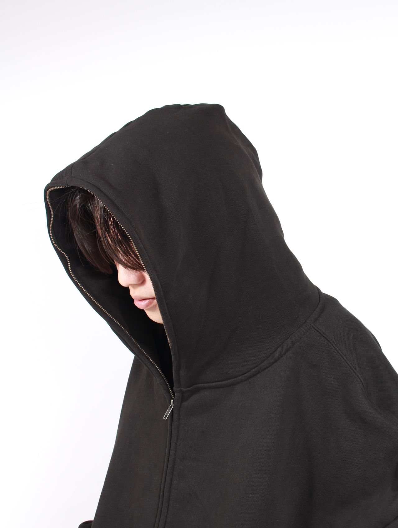 エターナル ジップアップ フーディー パーカー / ETERNAL ZIP / BLACK （ブラック）