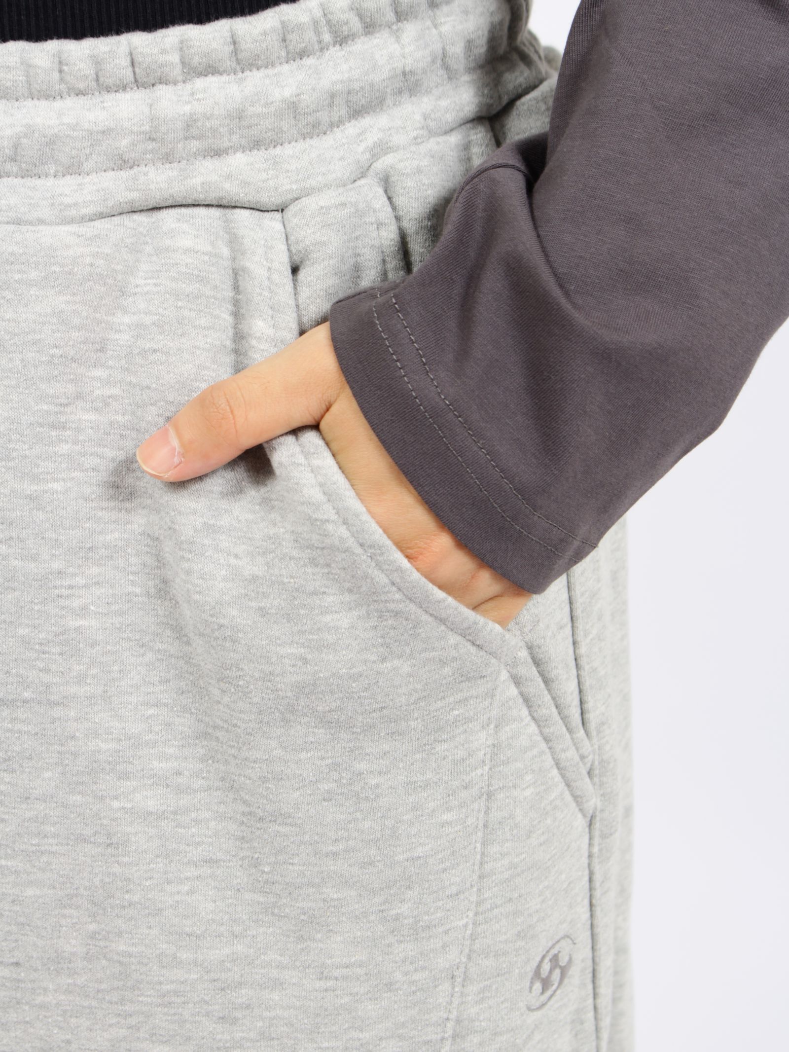 【26AW】スウェット パンツ カーゴ ミリタリーパンツ / SWEATPANTS / MELANGE GREY(グレー)