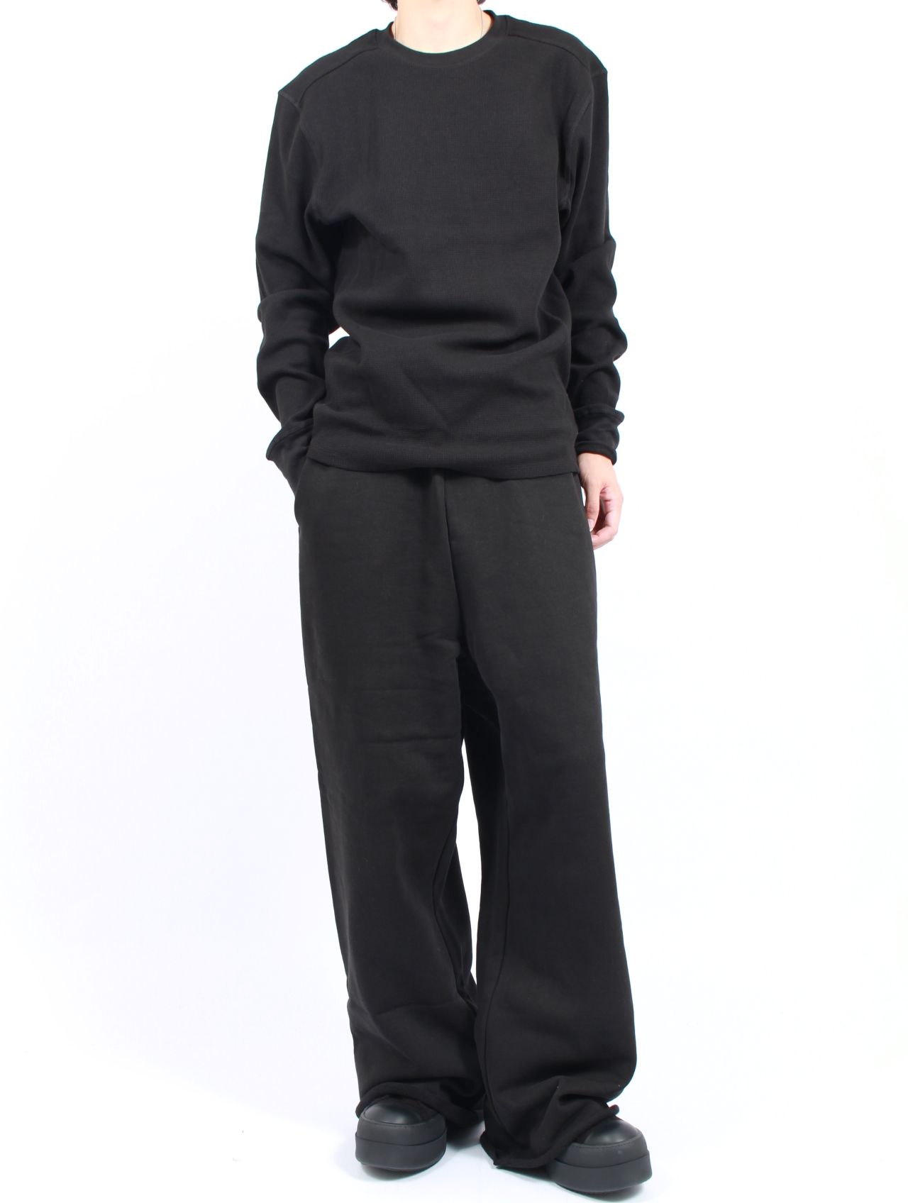 サーマル ロングスリーブ Tシャツ / THERMAL LONG SLEEVE / BLACK (ブラック)