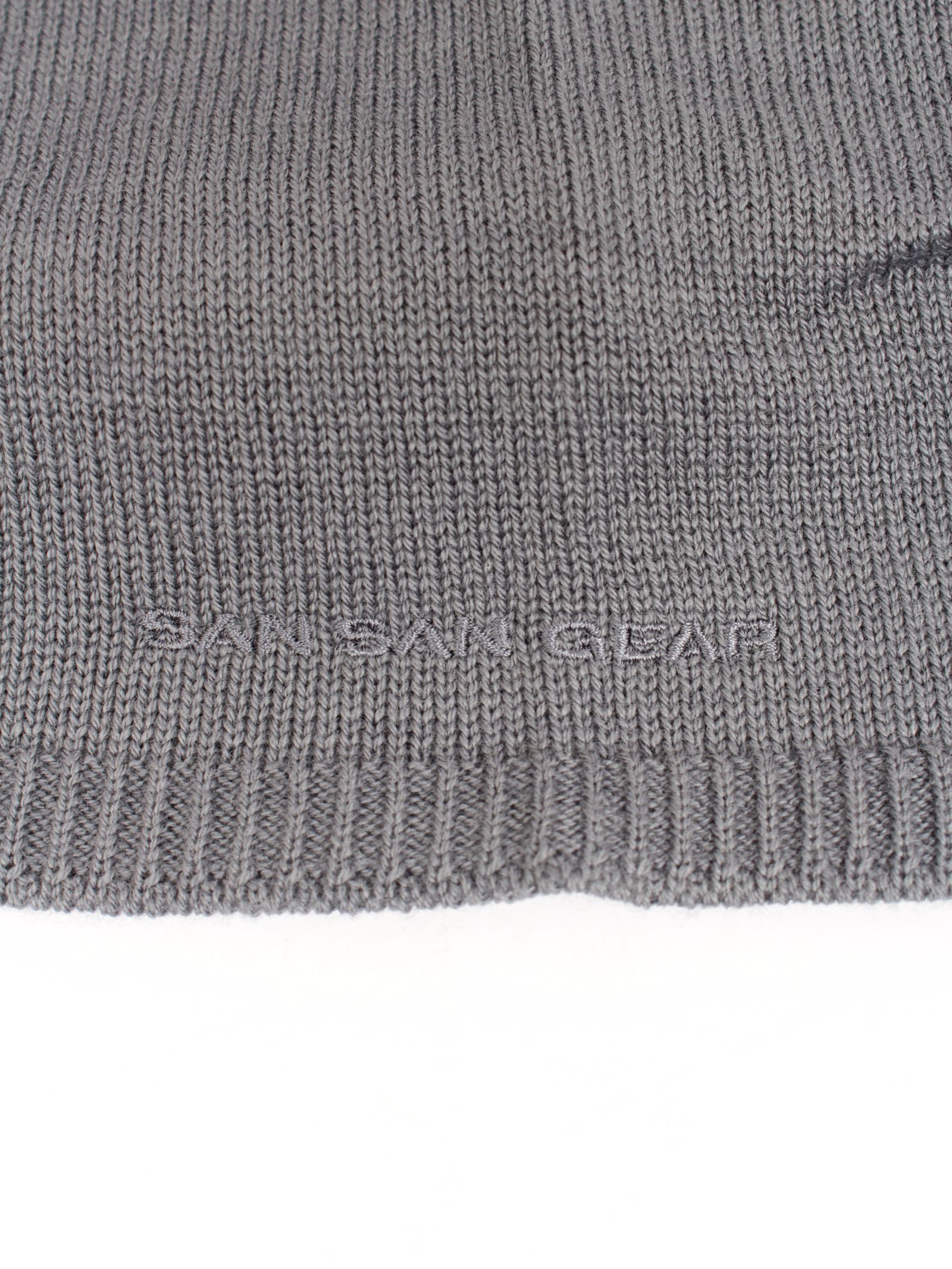 【26AW】ライトウール ビーニー ニット帽 / LIGHT WOOL BEANIE / BLUE CHARCOAL(チャコール)