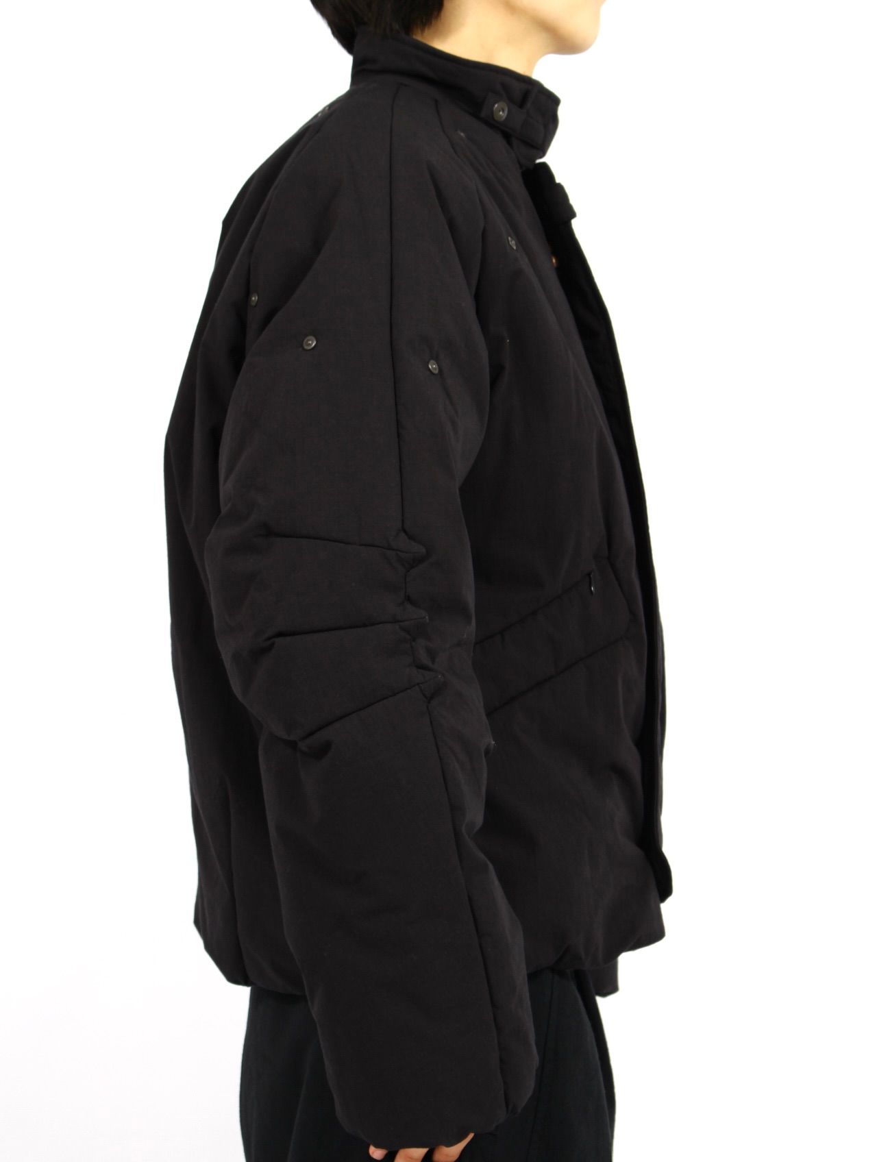 【25AW】カナボウ パファー ジャケット / 金棒 PUFFER / ブラック
