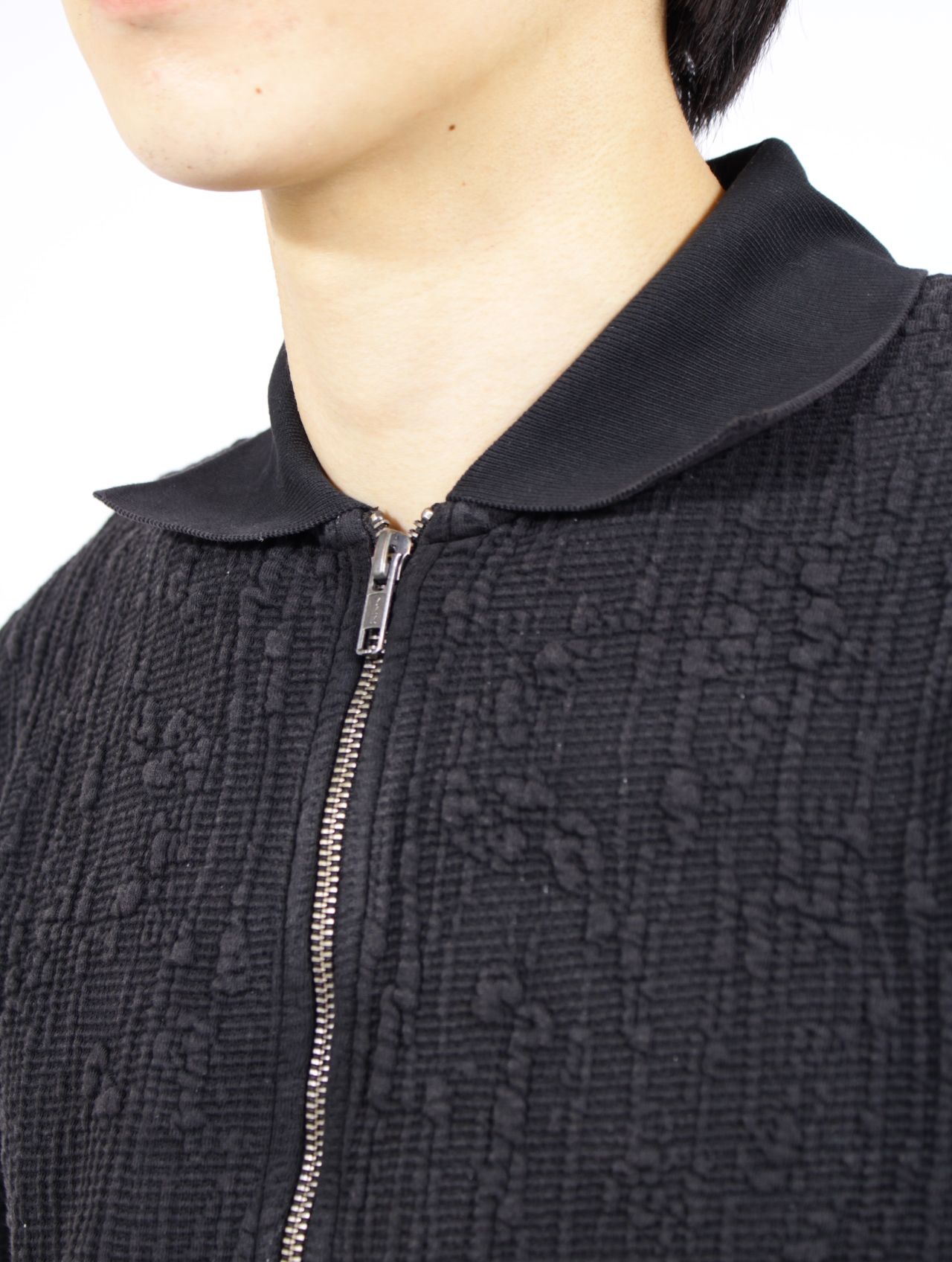 【25AW】LYRA ZIP CARDIGAN / リラジップ カーディガン / FADED BLACK(ブラック)