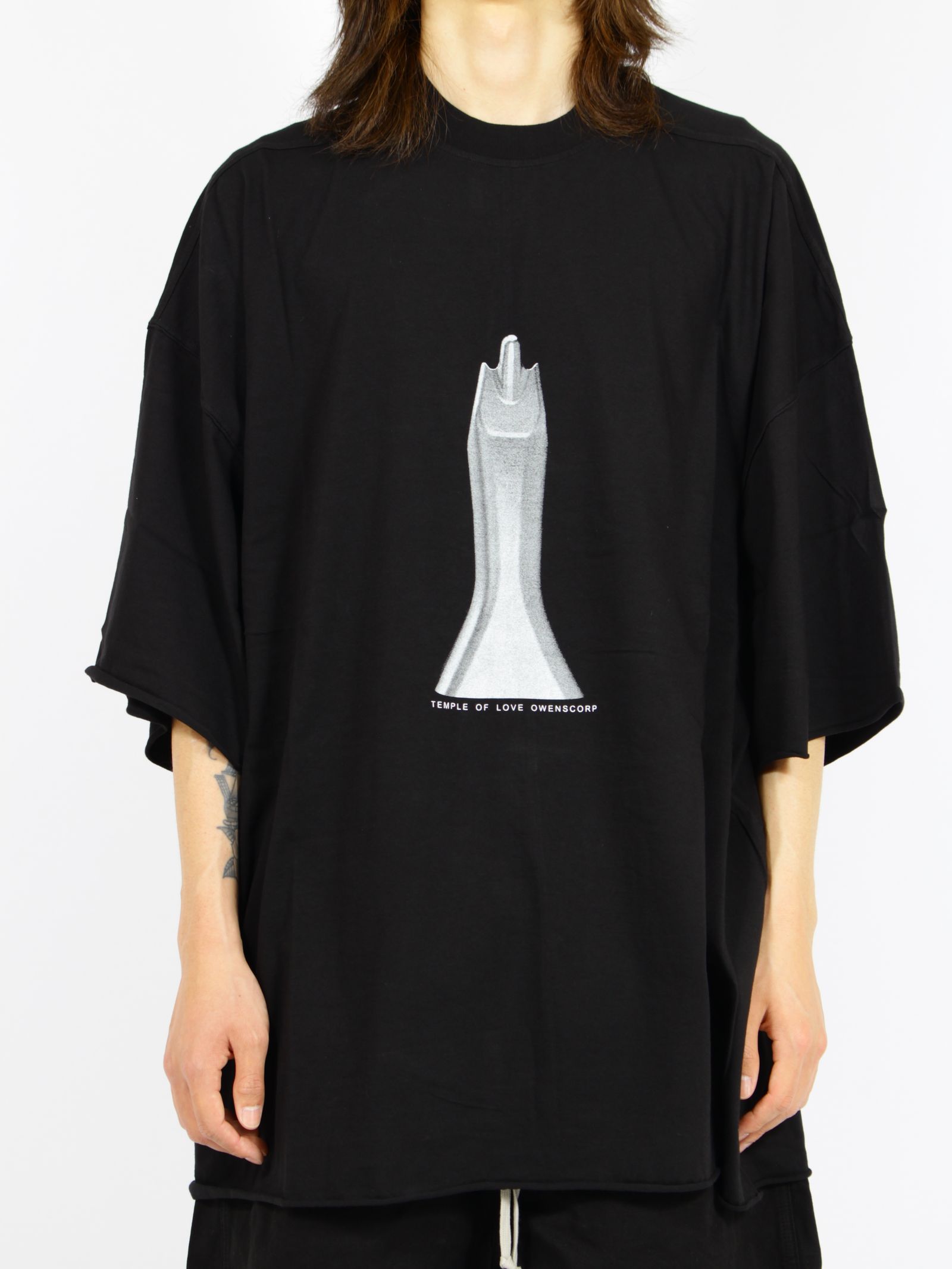 【26SS】トミー Tシャツ / TOMMY T / ブラック×ミルク