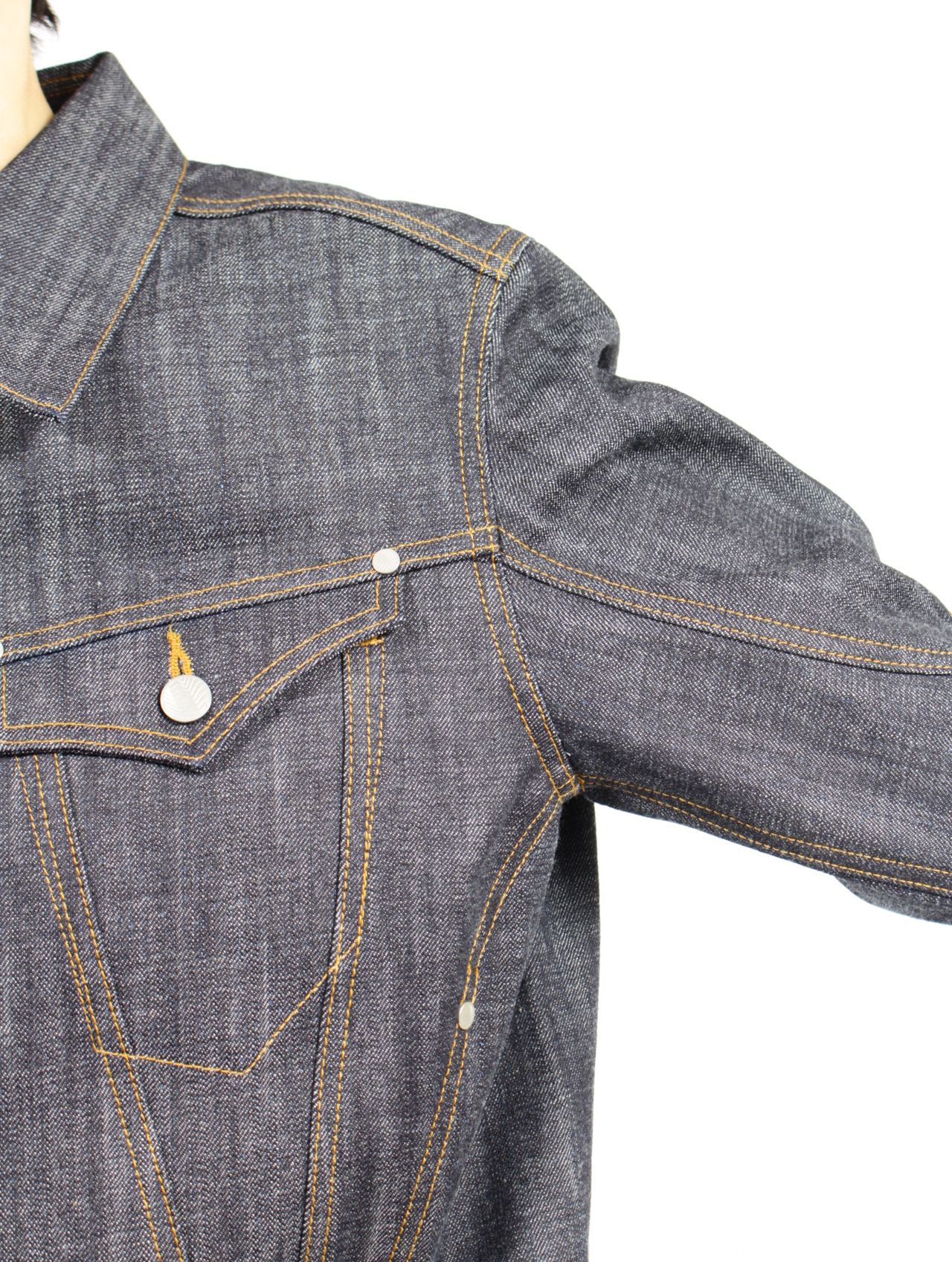 【26SS】 デニム トラッカージャケット / DENIM TRUCKER JACKET / RAW INDIGO (ロー インディゴ)