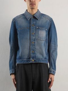 【24AW】デニム 3D トラッカー ジャケット / DENIM 3D TRUCKER JACKET / VINTAGE FADED INDIGO(インディゴ)