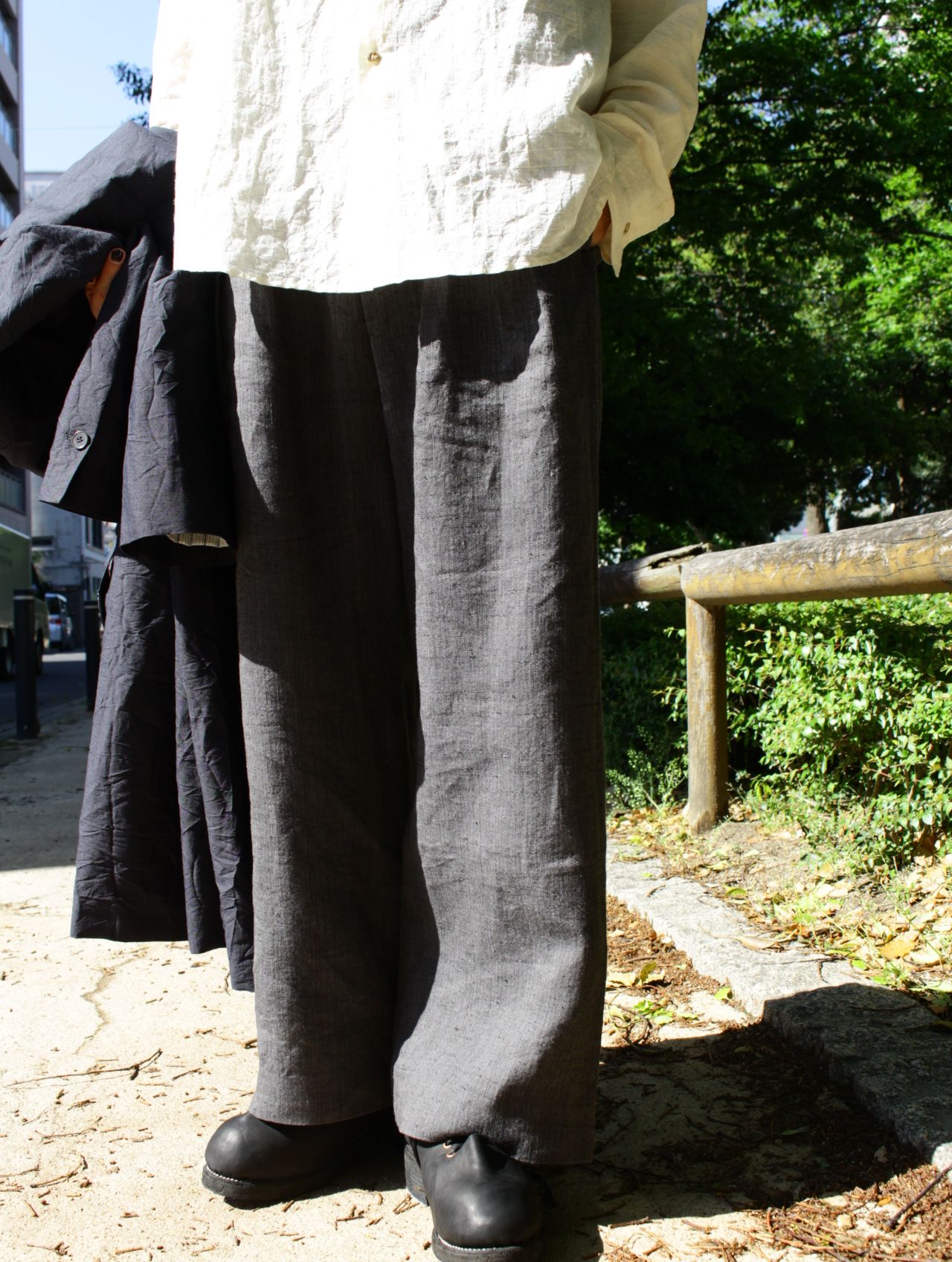 【25SS】エクストラ ラージ フィット トラウザー / EXTRA LARGE FIT TROUSERS / ダークグレイ