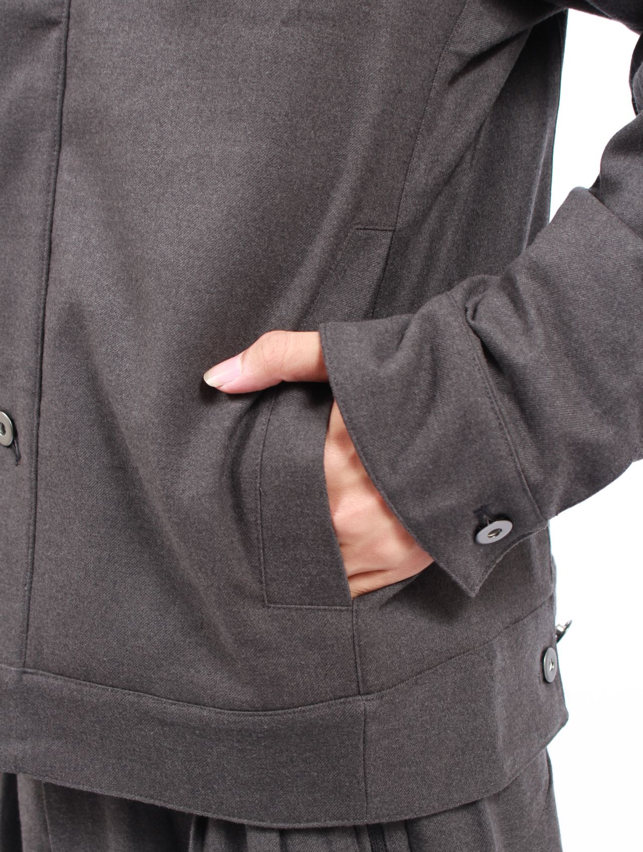 【25AW】 トラッカー ジャケット / TRUCKER JACKET / チャコール