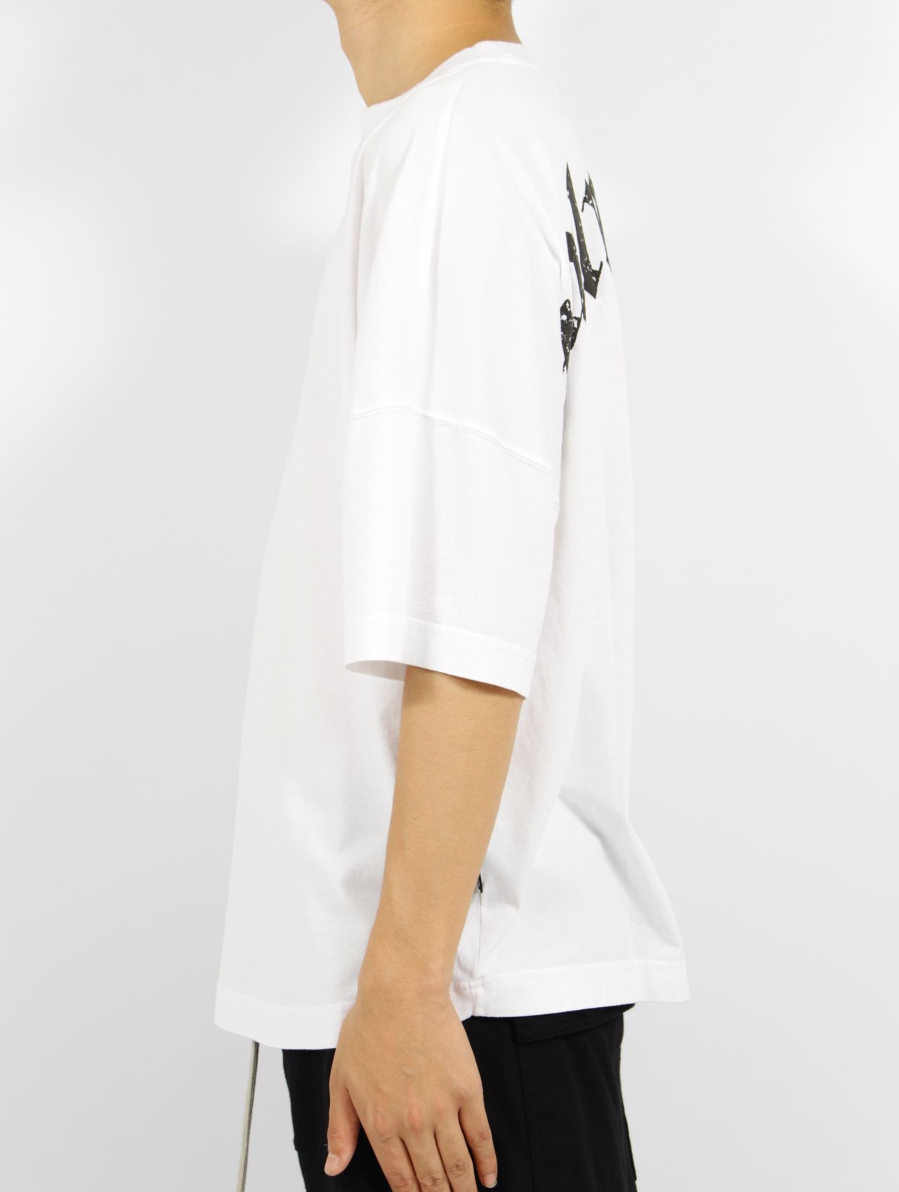 PALM ANGELS - 【25SS】バック カーブロゴ オーバー Tシャツ