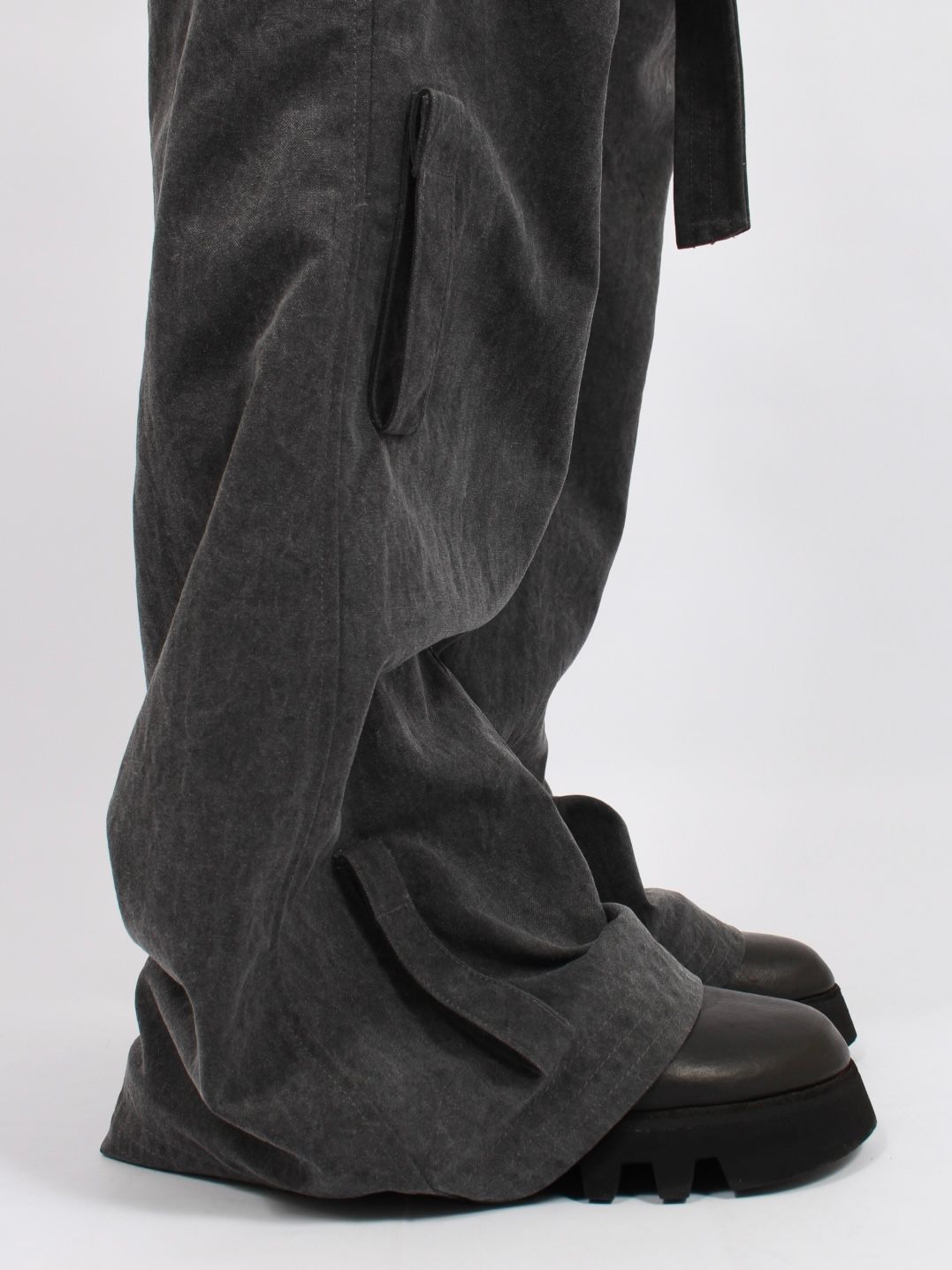 【25AW】ヤタガラス パンツ / 八咫烏 PANTS / ウォッシュブラック