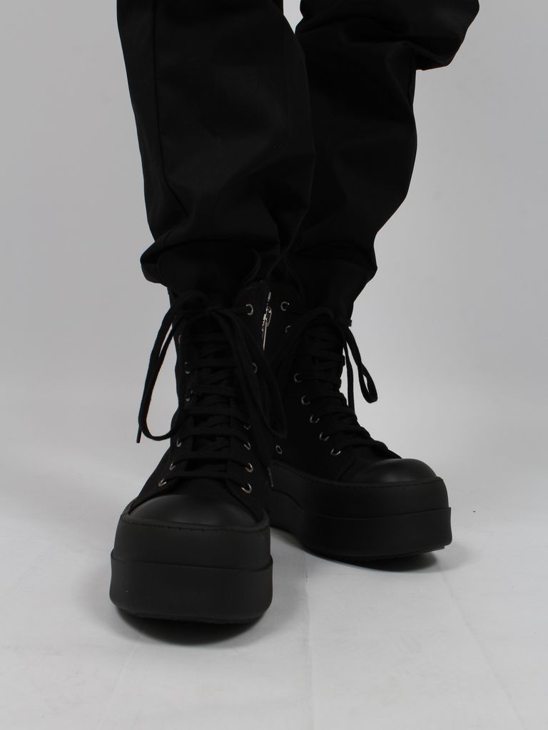 RICK OWENS DRKSHDW - 【24SS】ダブルバンパー ハイカット スニーカー 