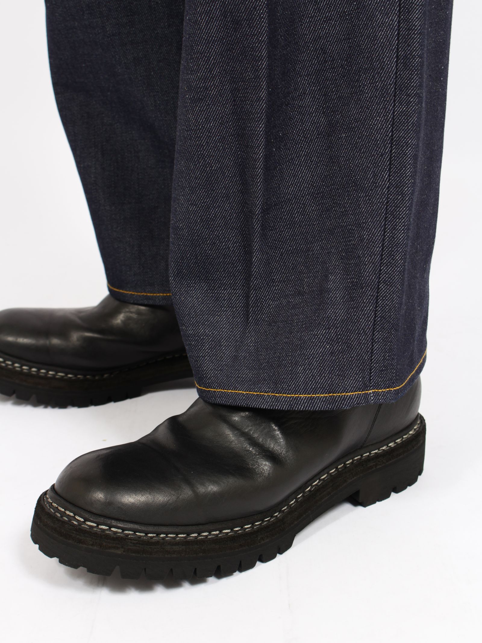 【26AW】2タック ワイド デニムパンツ / 2TUCK WIDE DENIM PANTS -ENTASIS Mk-Ⅱ- / リジットインディゴ