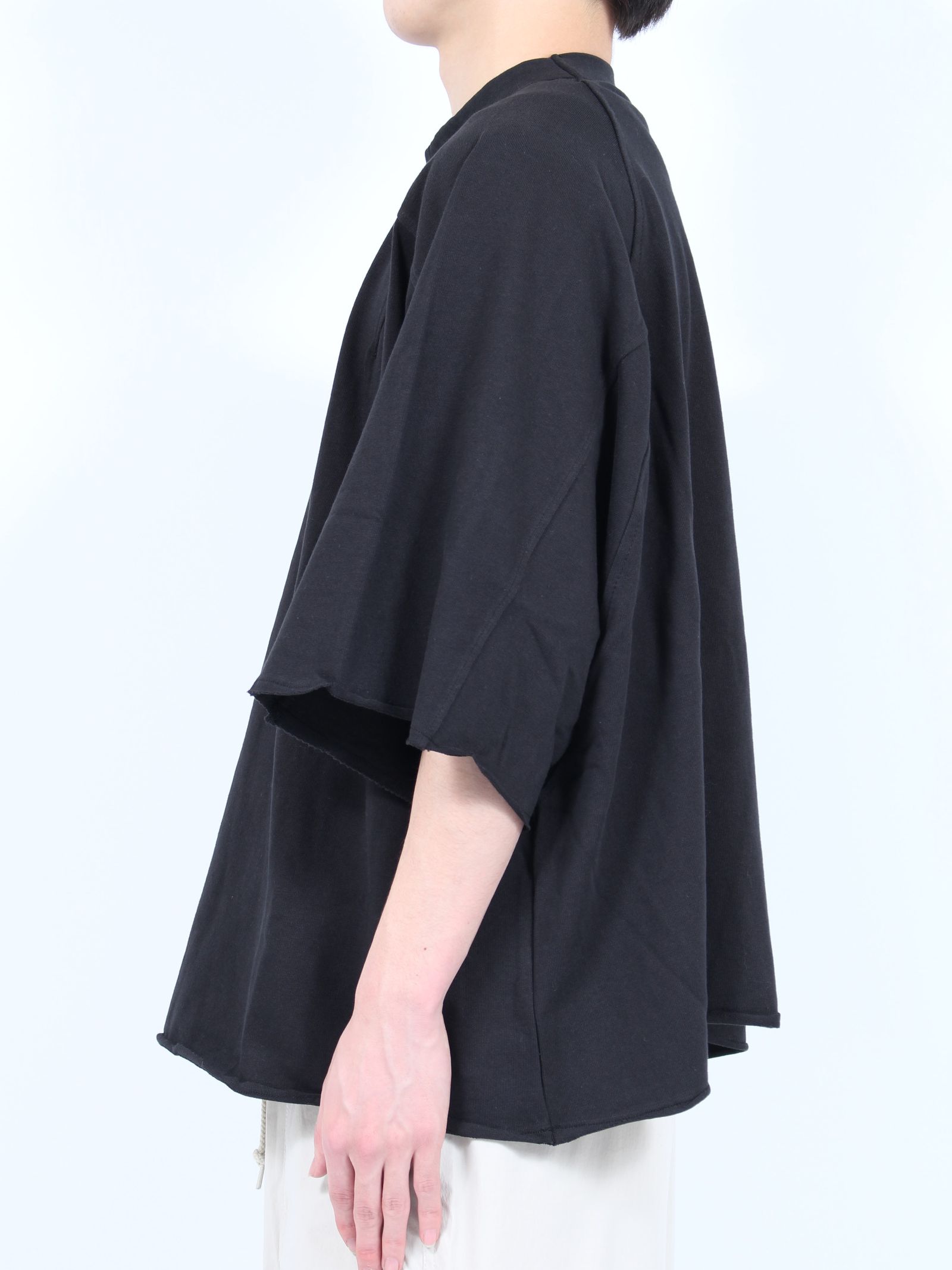 ヘビー ダーツ Tシャツ 半袖 カットソー / HEAVY DART TEE / SOOT(ブラック)
