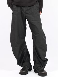 【25AW】6ポケット パネル ツイスト トラウザーズ / 6Pocket Panel Twist Trousers / ブラック