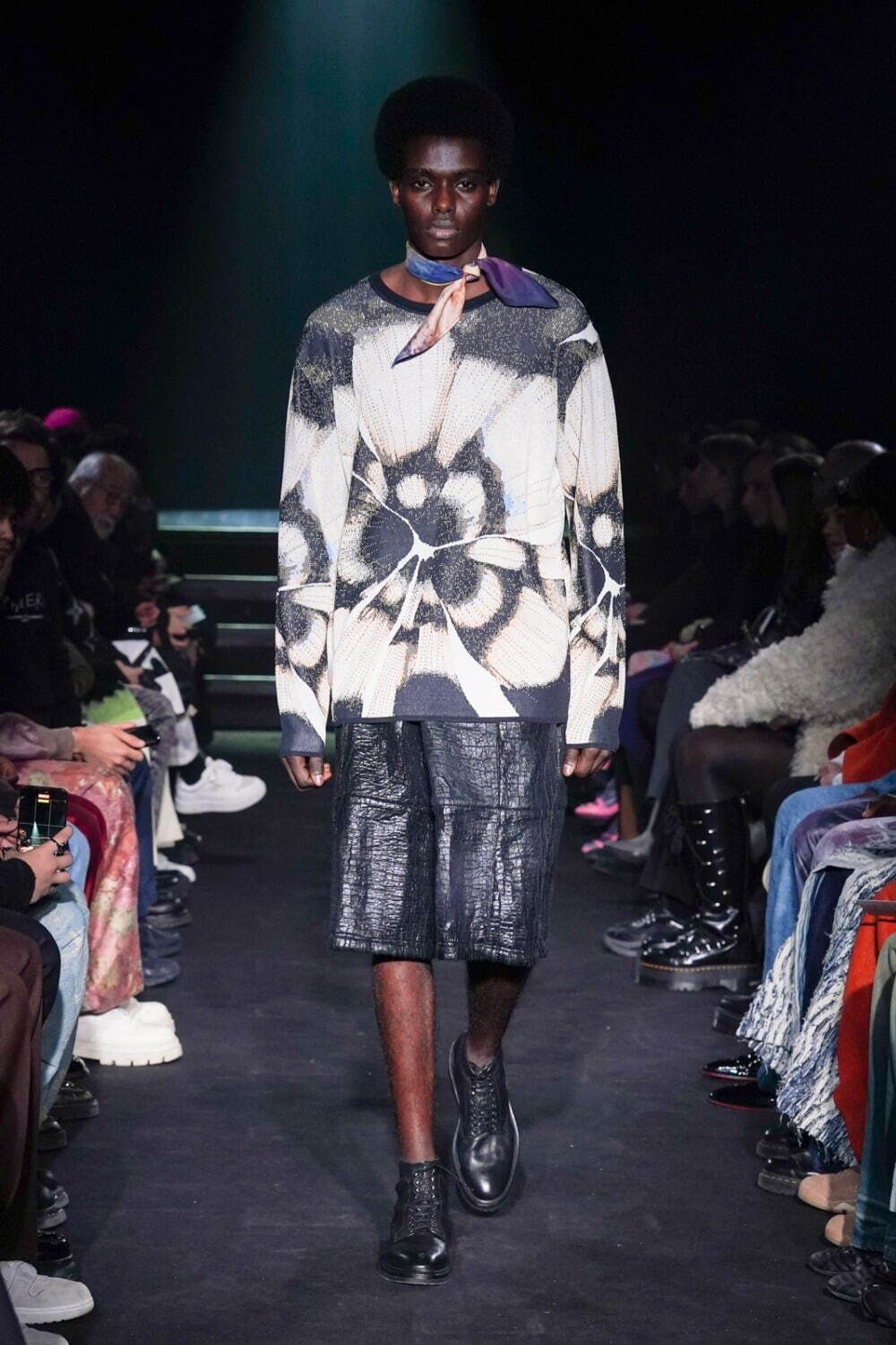 TAAKK - 【24AW】フラワー ジャガード織りニット / JACQUARD KNIT