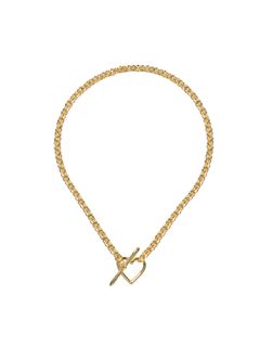 【25AW】ハート ネックレス / HEART NECKLACE (SMALL LINK) / ゴールド