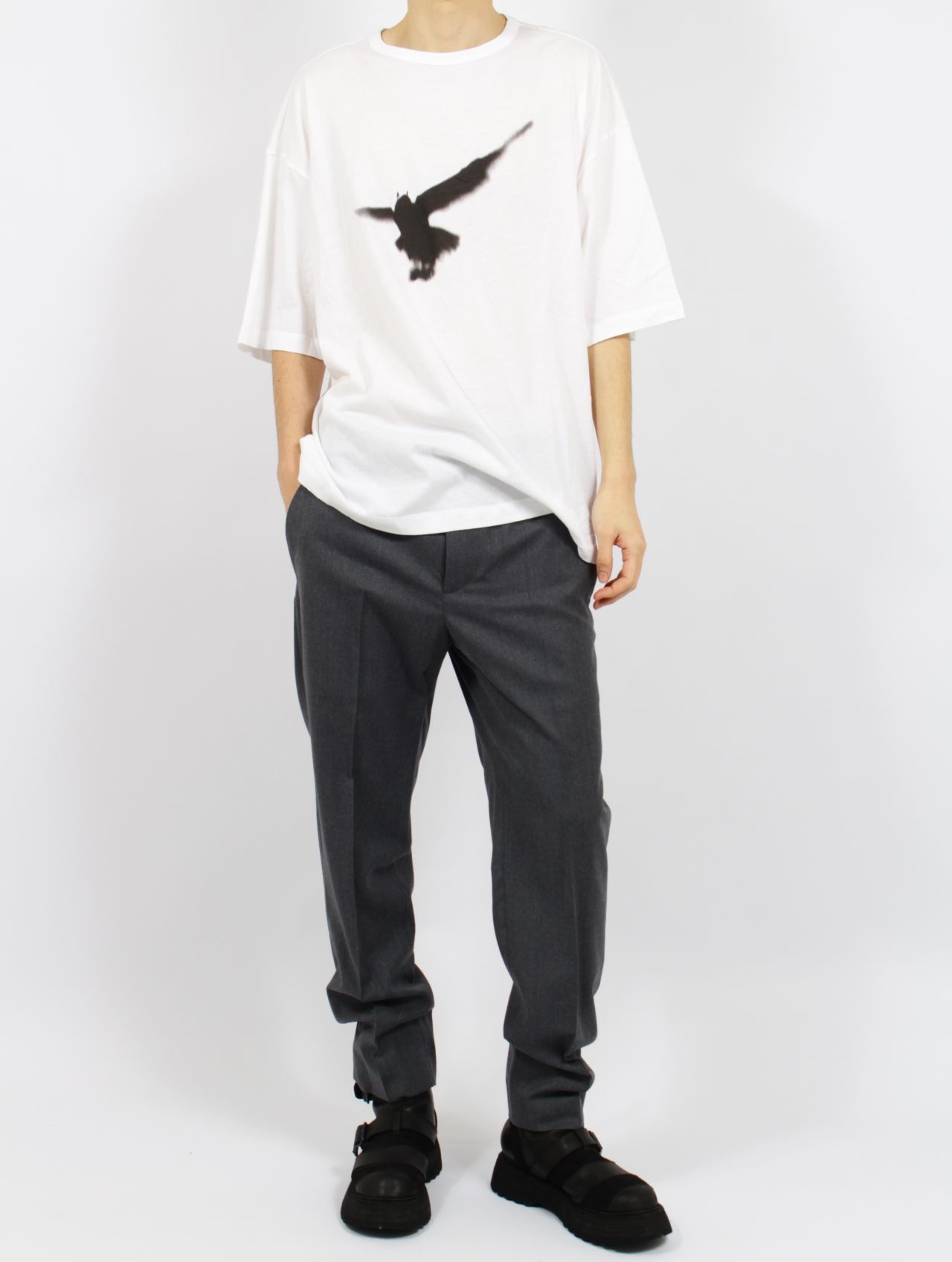 アンノ ジャージー グラフィック T-シャツ/ ANNO JERSEY / ホワイト