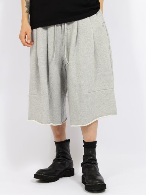 【定番】オーディナリー ホーム バギー ショーツ スウェットパンツ / ORDINARY HOME BAGGY SHORTS / ヘザー