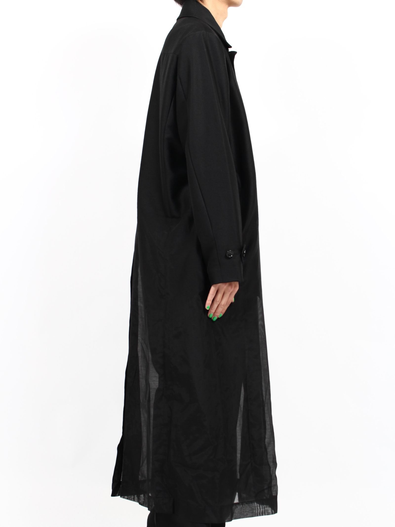 【25SS】バルマカーン コート / BALMACAAN COAT / ブラック