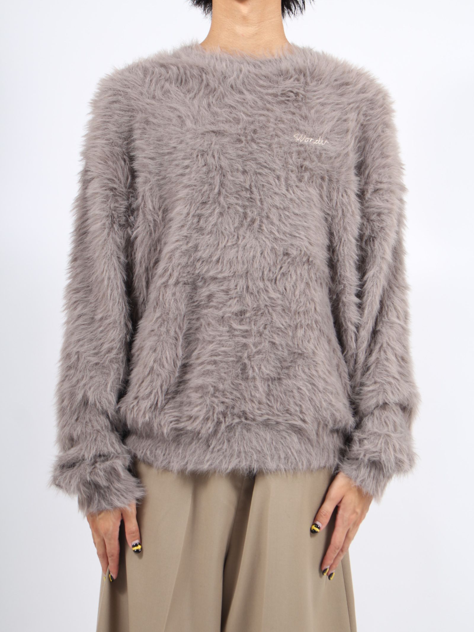71 MICHAEL - シャギー ニット プルオーバー / SHAGGY KNIT 71 MICHAEL - シャギー ニット プルオーバー / SHAGGY KNIT